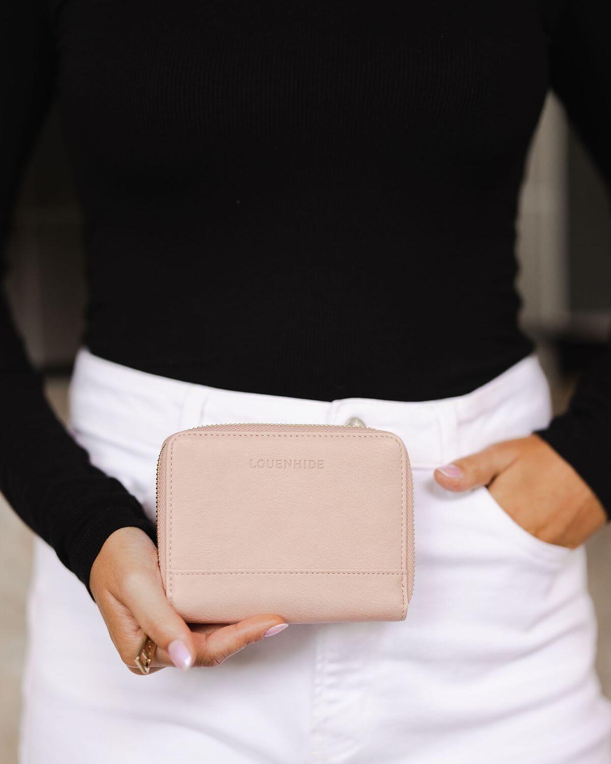 LOUENHIDE Aria Wallet - Blush WALLET - Zabecca Living