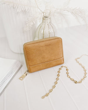 LOUENHIDE Aria Wallet - Camel WALLET - Zabecca Living