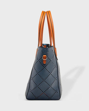 LOUENHIDE Baby Bermuda Bag - Navy HANDBAG - Zabecca Living