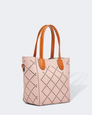 LOUENHIDE Baby Bermuda Bag - Pale Pink HANDBAG - Zabecca Living