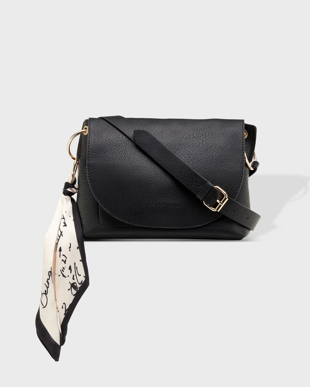 LOUENHIDE Baby Blaze Crossbody Bag - Black HANDBAG - Zabecca Living
