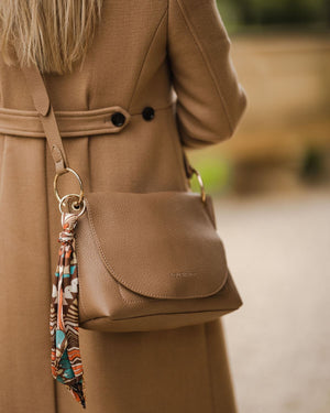 LOUENHIDE Baby Blaze Crossbody Bag - Coffee HANDBAG - Zabecca Living