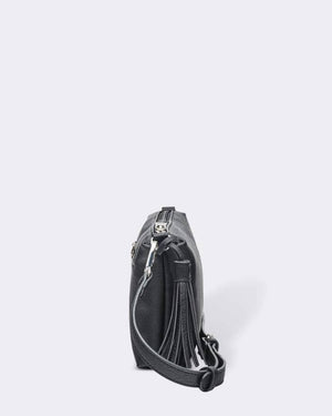 LOUENHIDE Baby Daisy Crossbody Bag - Black HANDBAG - Zabecca Living