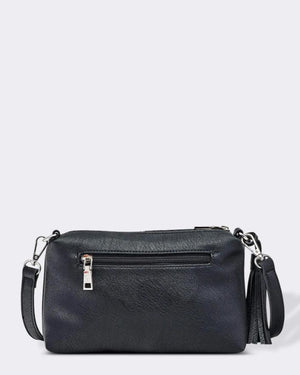 LOUENHIDE Baby Daisy Crossbody Bag - Black HANDBAG - Zabecca Living