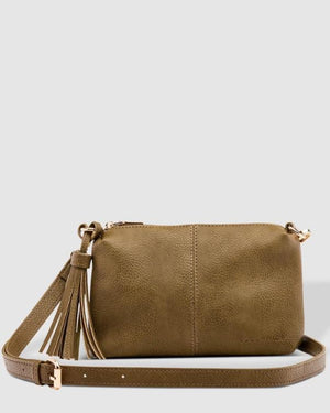 LOUENHIDE Baby Daisy Crossbody Bag - Khaki HANDBAG - Zabecca Living