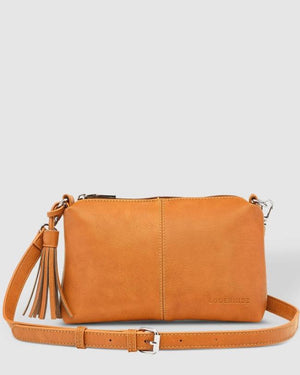 LOUENHIDE Baby Daisy Crossbody Bag - Nutmeg HANDBAG - Zabecca Living