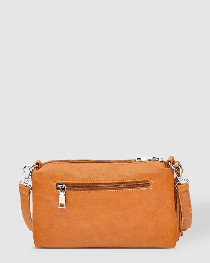 LOUENHIDE Baby Daisy Crossbody Bag - Nutmeg HANDBAG - Zabecca Living