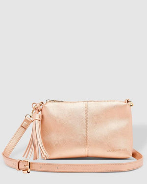 LOUENHIDE Baby Daisy Crossbody Bag - Pink Champagne HANDBAG - Zabecca Living