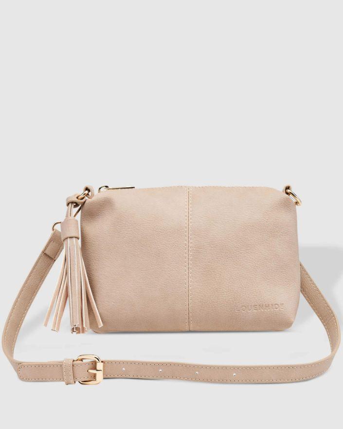 LOUENHIDE Baby Daisy Crossbody Bag - Putty HANDBAG - Zabecca Living