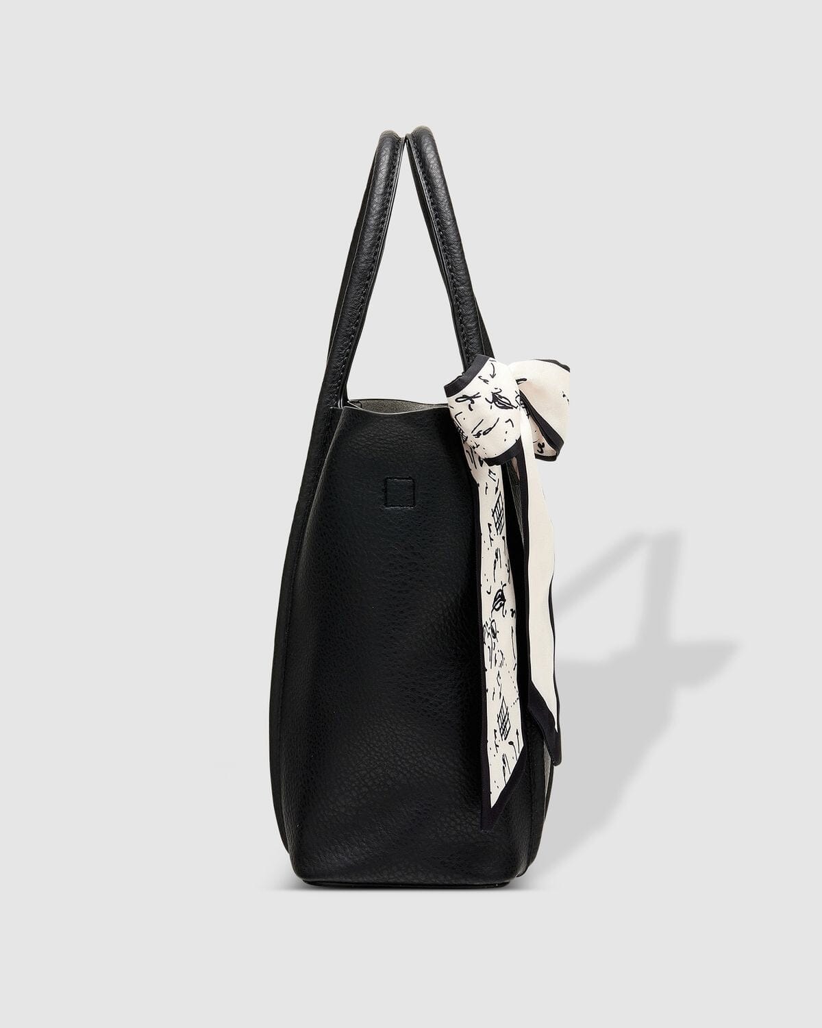 LOUENHIDE Baby Panama Mini Tote Bag - Black HANDBAG - Zabecca Living