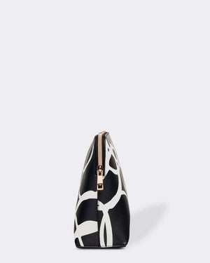 LOUENHIDE Bardot Swirl Case - Black COSMETIC PURSE - Zabecca Living