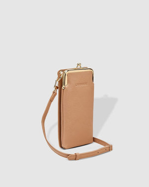LOUENHIDE Billie Crossbody Phone Bag - Biscuit HANDBAG - Zabecca Living