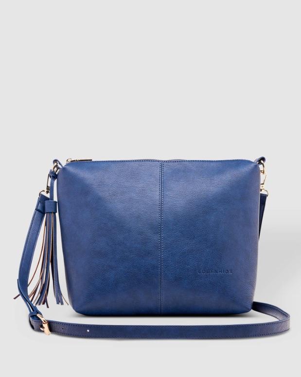 LOUENHIDE Daisy Crossbody Bag - Steel Blue HANDBAG - Zabecca Living