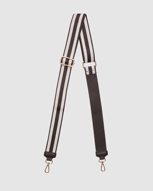 LOUENHIDE Daisy Guitar Strap - Black HANDBAG - Zabecca Living