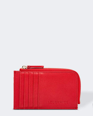 LOUENHIDE Dexter Cardholder - Red WALLET - Zabecca Living
