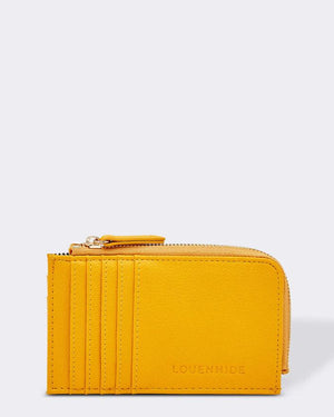 LOUENHIDE Dexter Cardholder - Yellow WALLET - Zabecca Living