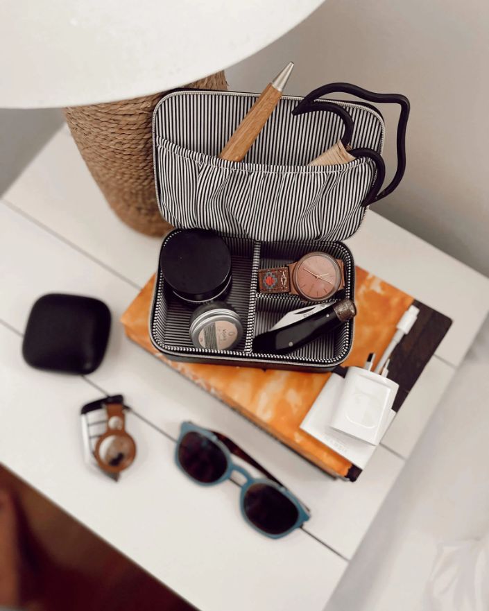 LOUENHIDE Ellie Jewellery Box - Black Jewellery Box - Zabecca Living