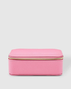 LOUENHIDE Ellie Jewellery Box - Bubblegum Pink Jewellery Box - Zabecca Living