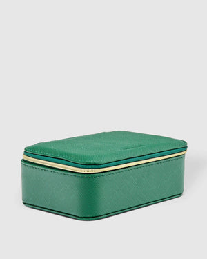 LOUENHIDE Ellie Jewellery Box - Forest Green Jewellery Box - Zabecca Living