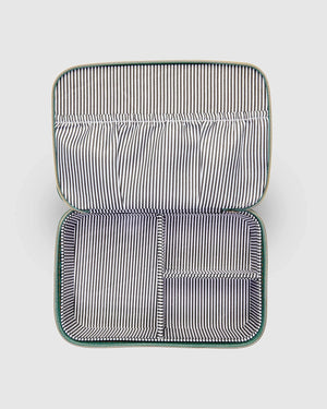 LOUENHIDE Ellie Jewellery Box - Forest Green Jewellery Box - Zabecca Living