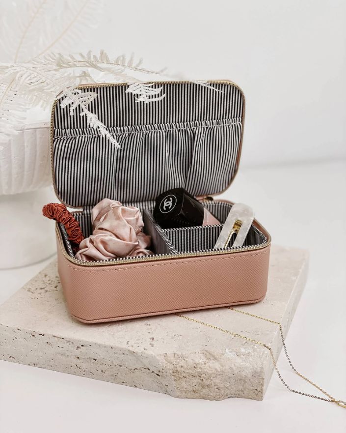 LOUENHIDE Ellie Jewellery Box - Nude Jewellery Box - Zabecca Living