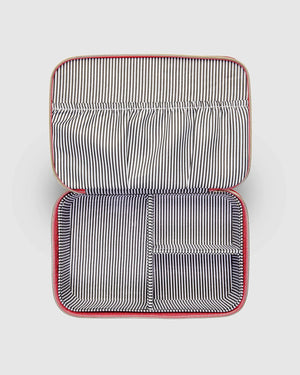 LOUENHIDE Ellie Jewellery Box - Raspberry Jewellery Box - Zabecca Living