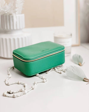 LOUENHIDE Ellie Jewellery Box - Spearmint Jewellery Box - Zabecca Living