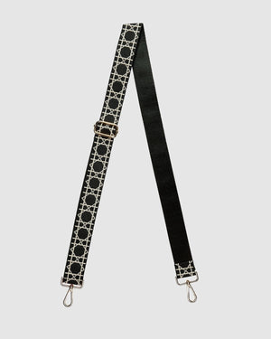 LOUENHIDE Ezra Guitar Strap - Black BAG ACCESSORY - Zabecca Living