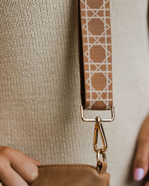 LOUENHIDE Ezra Guitar Strap - Camel BAG ACCESSORY - Zabecca Living