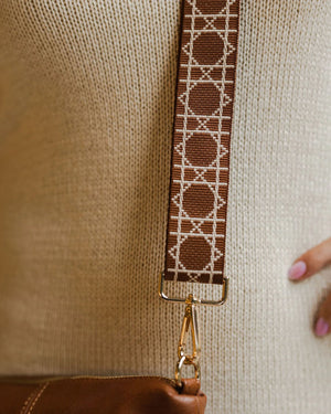 LOUENHIDE Ezra Guitar Strap - Tan BAG ACCESSORY - Zabecca Living