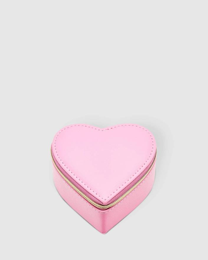 LOUENHIDE Heart Jewellery Box - Musk Jewellery Box - Zabecca Living