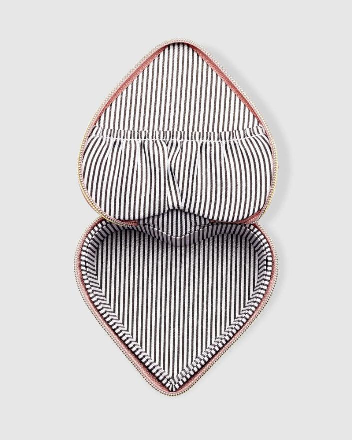 LOUENHIDE Heart Jewellery Box - Nude Jewellery Box - Zabecca Living
