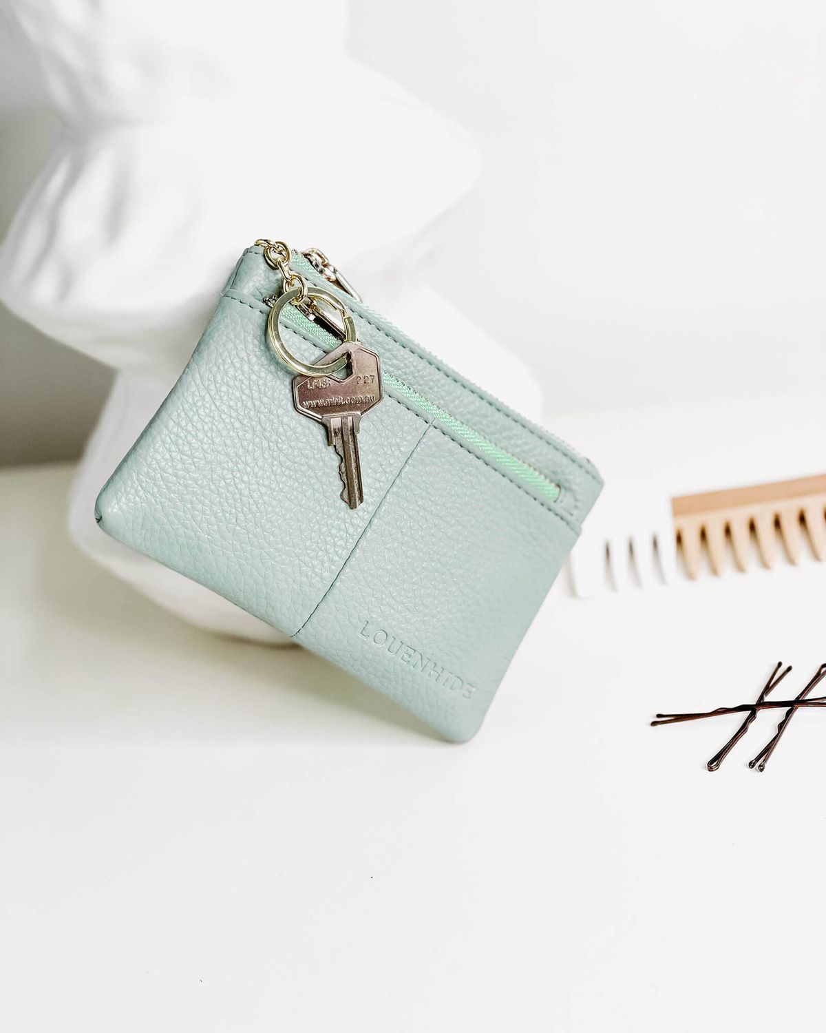 LOUENHIDE Ida Purse - Mint WALLET - Zabecca Living