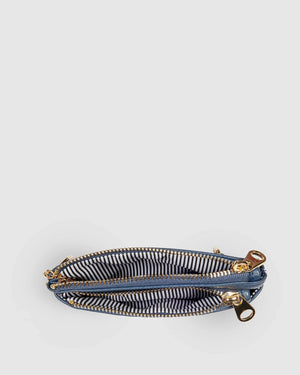 LOUENHIDE Ida Purse - Steel Blue WALLET - Zabecca Living