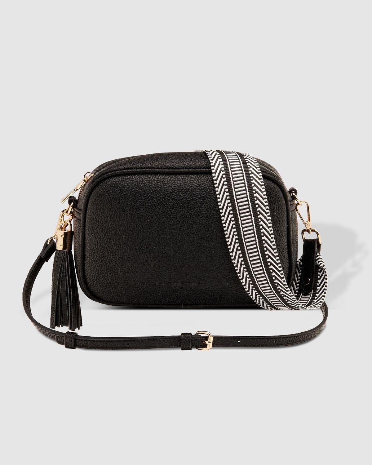 LOUENHIDE Jacinta Crossbody Bag - Black White HANDBAG - Zabecca Living