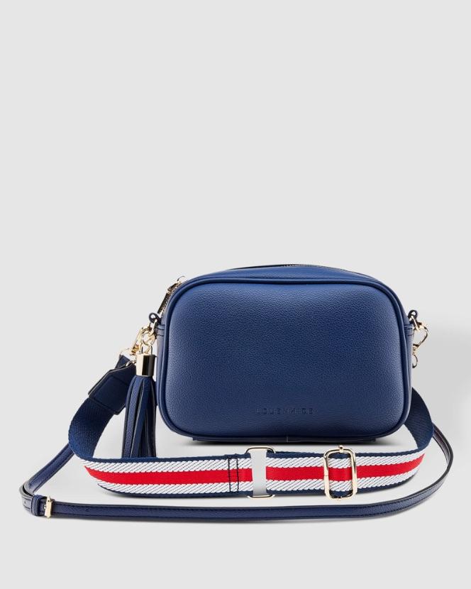LOUENHIDE Jacinta Crossbody Bag - Navy HANDBAG - Zabecca Living