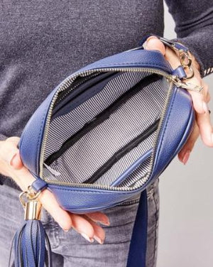 LOUENHIDE Jacinta Crossbody Bag - Navy HANDBAG - Zabecca Living