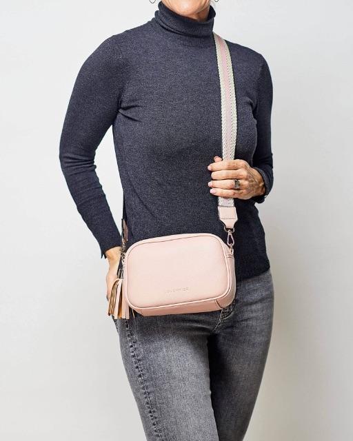 LOUENHIDE Jacinta Crossbody Bag - Nude Pink HANDBAG - Zabecca Living
