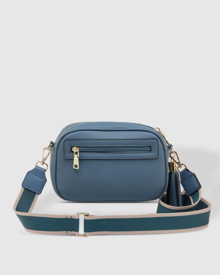 LOUENHIDE Jacinta Crossbody Bag - Steel Blue HANDBAG - Zabecca Living