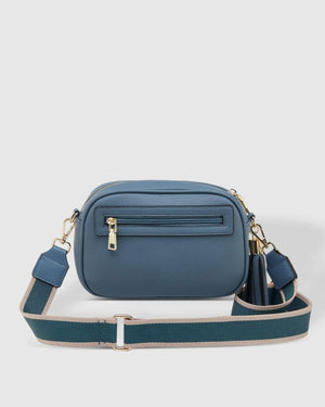 LOUENHIDE Jacinta Crossbody Bag - Steel Blue HANDBAG - Zabecca Living