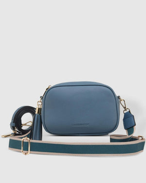 LOUENHIDE Jacinta Crossbody Bag - Steel Blue HANDBAG - Zabecca Living