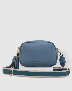 LOUENHIDE Jacinta Crossbody Bag - Steel Blue HANDBAG - Zabecca Living