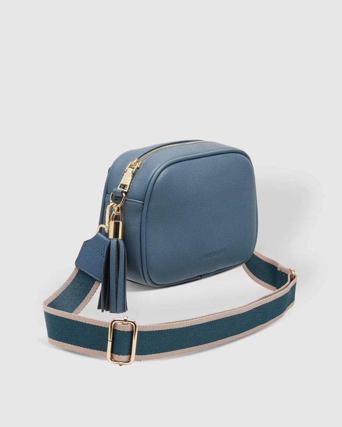 LOUENHIDE Jacinta Crossbody Bag - Steel Blue HANDBAG - Zabecca Living