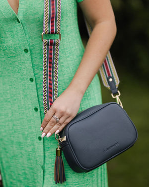 LOUENHIDE Jacinta Crossbody Bag - Steele Blue HANDBAG - Zabecca Living