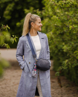 LOUENHIDE Jamie Crossbody Bag - Navy HANDBAG - Zabecca Living