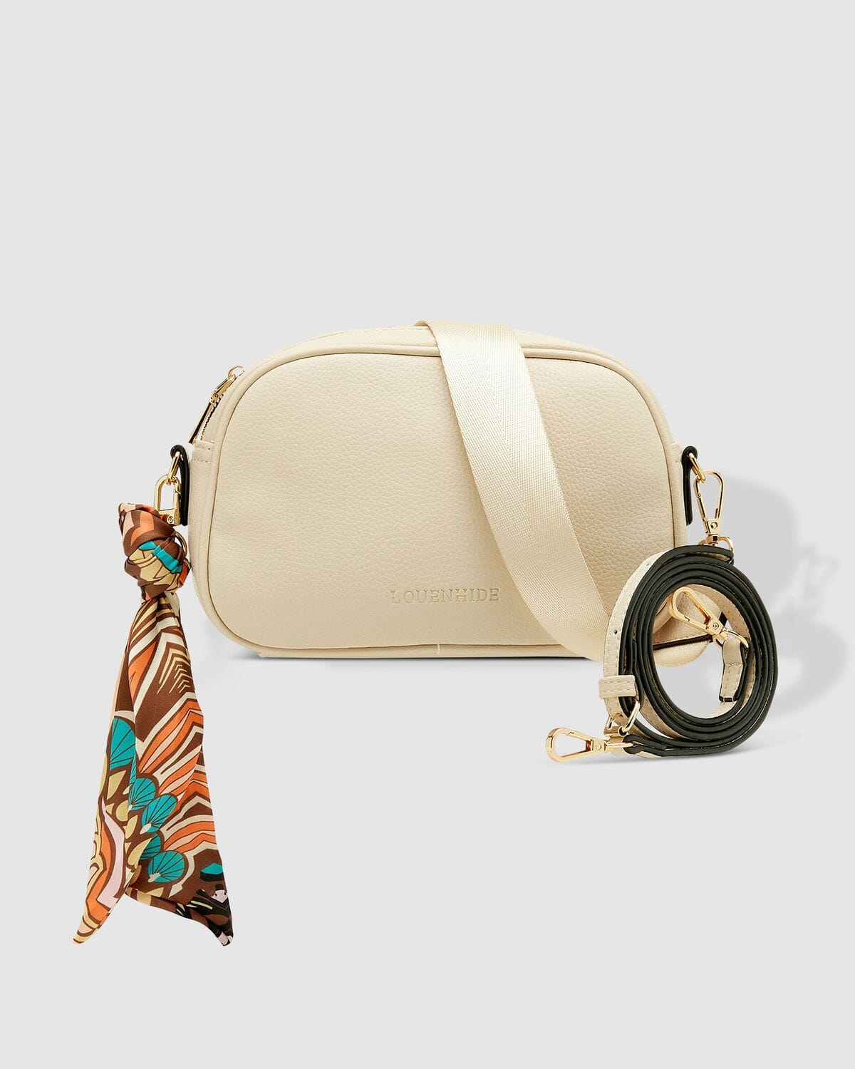 LOUENHIDE Jamie Crossbody Bag - Oyster HANDBAG - Zabecca Living