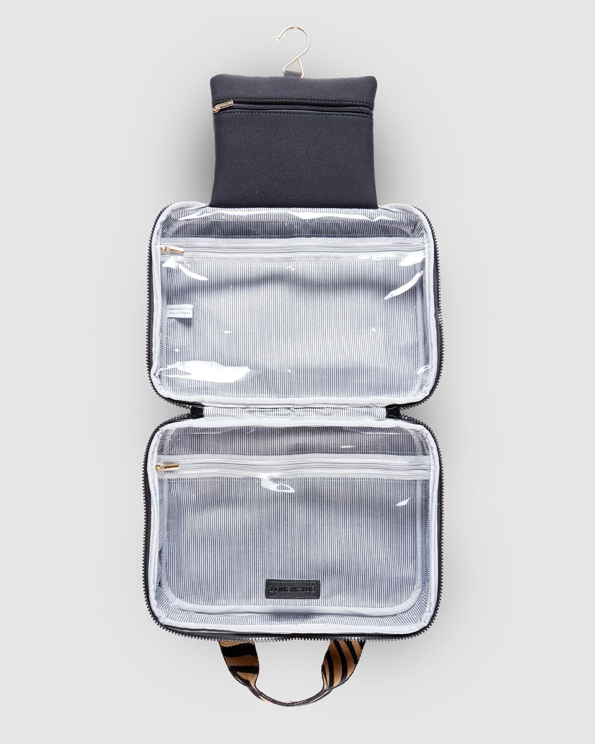 LOUENHIDE Kenya Cosmetic Case - Neoprene Black COSMETIC BAG - Zabecca Living