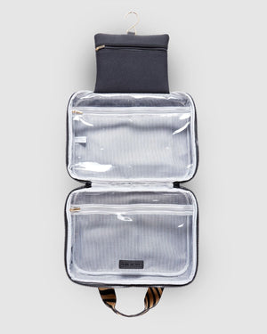 LOUENHIDE Kenya Cosmetic Case - Neoprene Black COSMETIC BAG - Zabecca Living