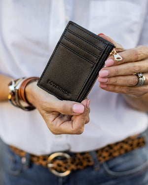 LOUENHIDE Levi Cardholder - Black WALLET - Zabecca Living