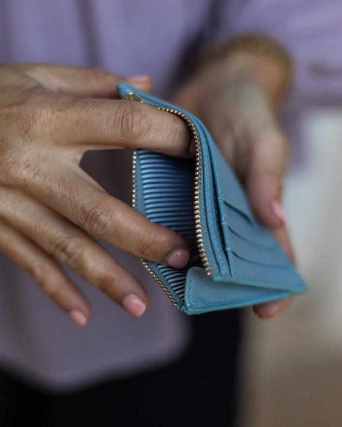 LOUENHIDE Levi Cardholder - Chambray WALLET - Zabecca Living